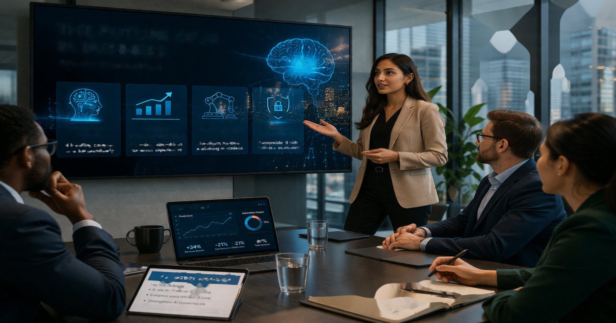 The Future of AI in Businessfeaturedimage The Future of AI in Businessfeaturedimage