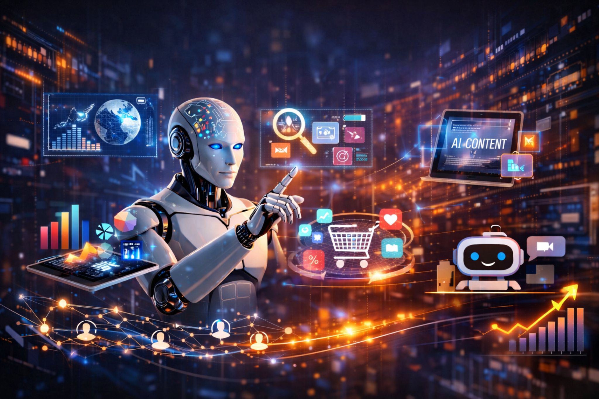 how AI transfrming Digital Marketing